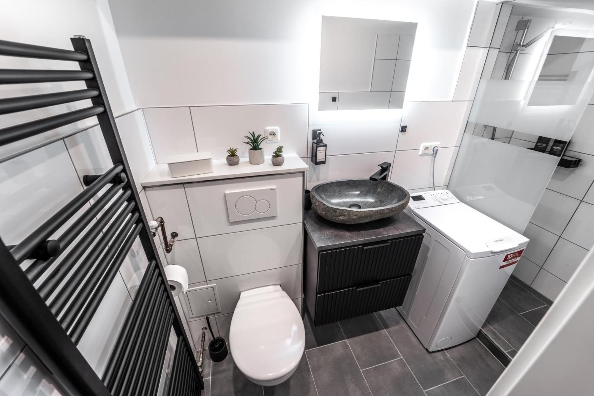 Stern Blick - Maisonette, Balkon, Zentral In BRE Eksteriør bilde