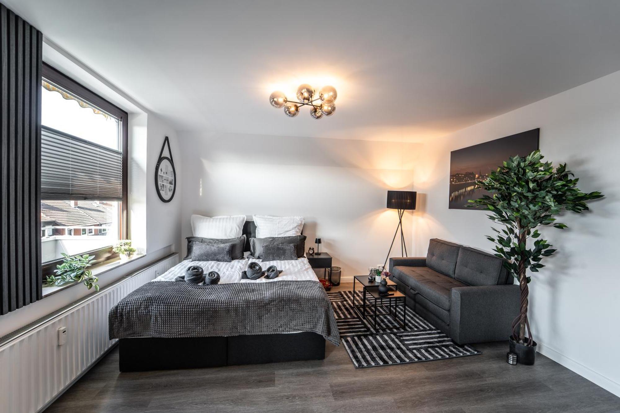 Stern Blick - Maisonette, Balkon, Zentral In BRE Eksteriør bilde